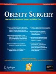 Experience du centre publiée dans Obesity Surgery